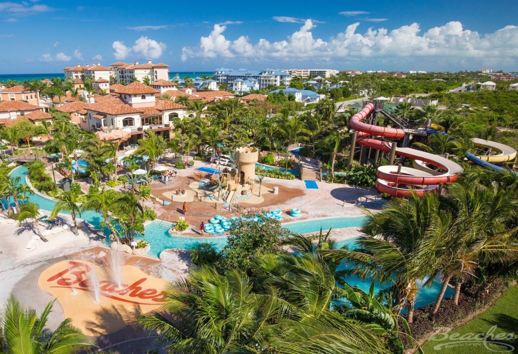 all inclusive caribbean resorts with water parks
