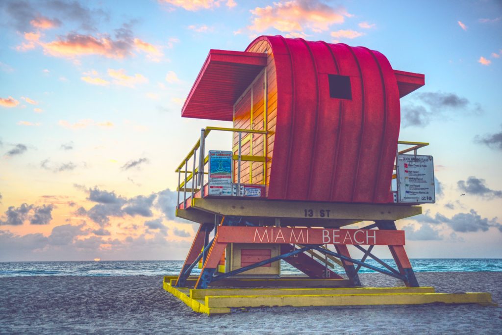 miami beach south beach lifeguard tower