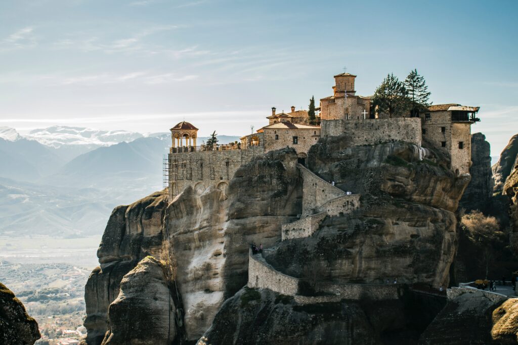 7 days in greece explore meteora monasteries built into towering rock formations